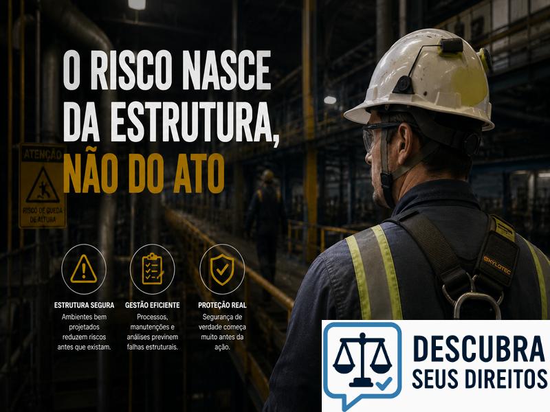 O risco nasce da estrutura, não do ato