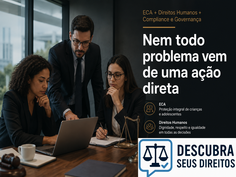 Nem todo problema vem de uma ação direta