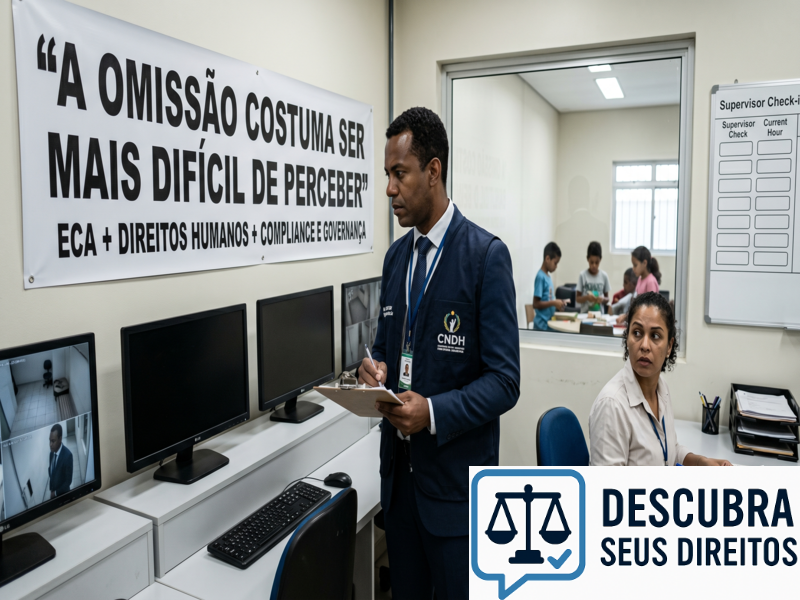 A omissão costuma ser mais difícil de perceber
