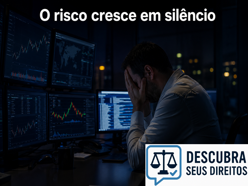 O risco cresce em silêncio