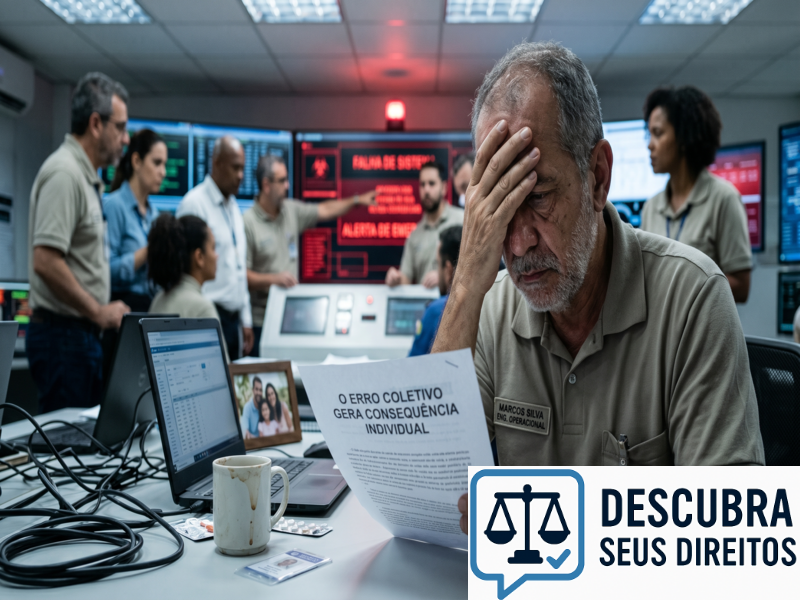 O erro coletivo gera consequência individual