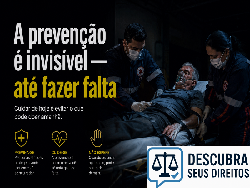 A prevenção é invisível — até fazer falta
