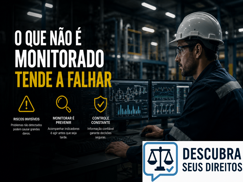O que não é monitorado tende a falhar