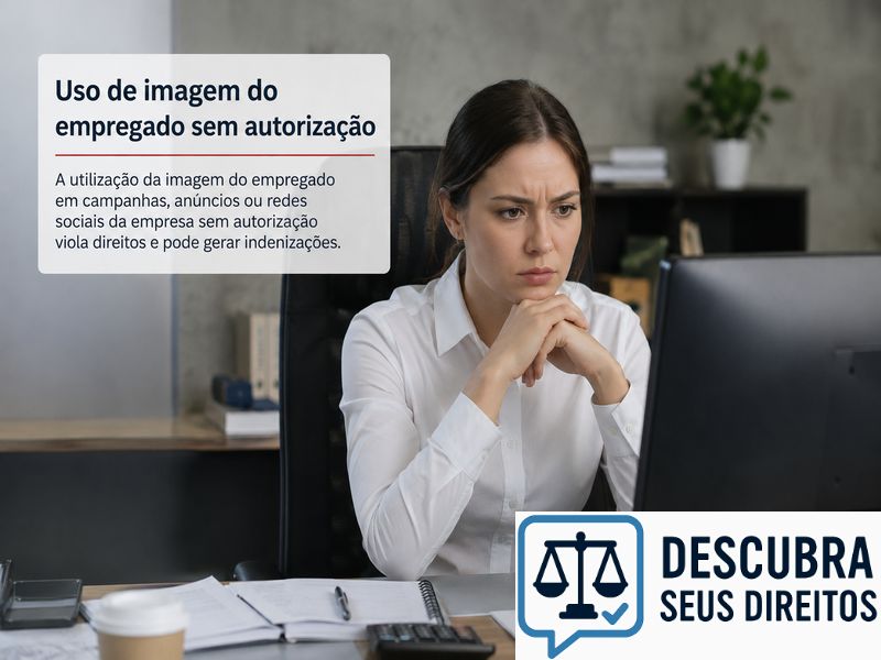 Uso de imagem do empregado sem autorização