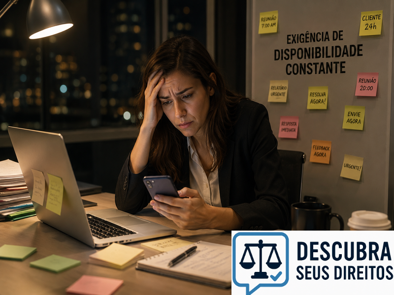 Exigência de disponibilidade constante