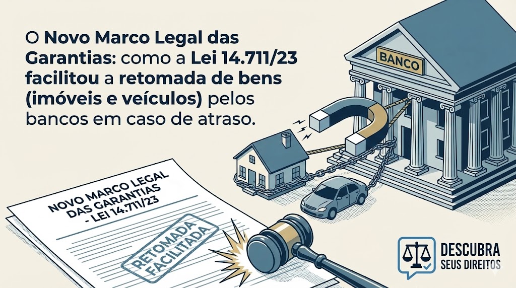 O Novo Marco Legal das Garantias: como a lei facilitou a retomada de bens por bancos em caso de inadimplência