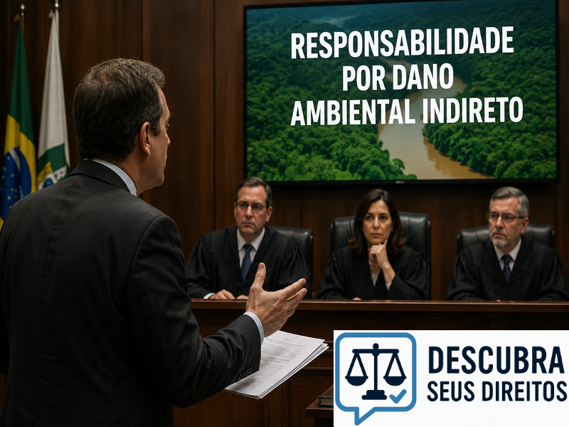 Responsabilidade por dano ambiental indireto — quando a omissão ou contribuição gera dever de reparar