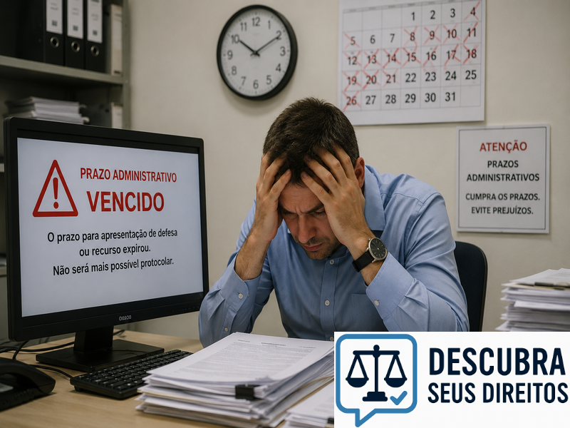Perda de prazo administrativo — quando a inobservância de prazos compromete direitos