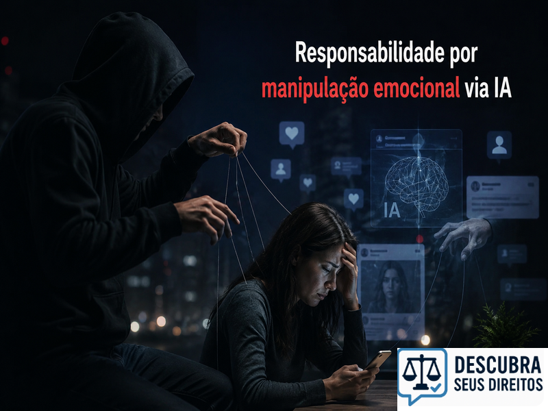 Responsabilidade por manipulação emocional via IA — quando sistemas inteligentes influenciam decisões e comportamentos humanos
