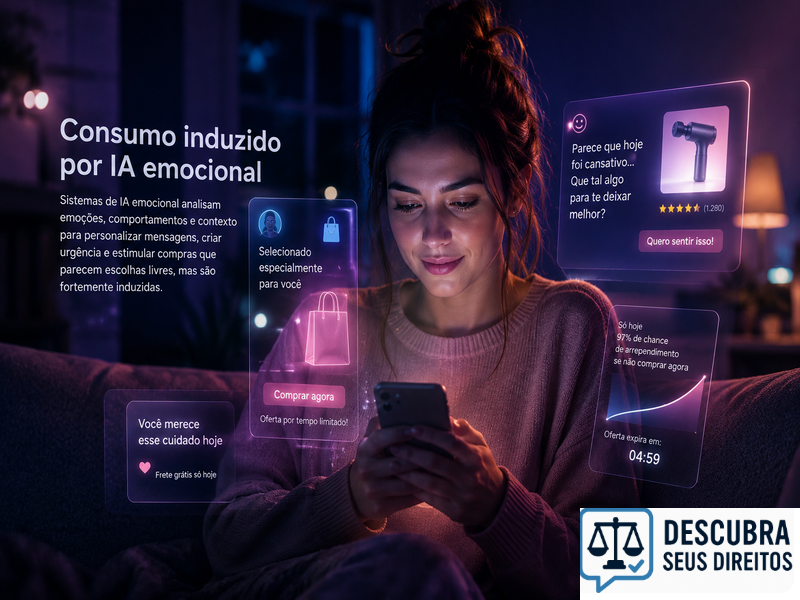 Consumo induzido por IA emocional — quando algoritmos exploram sentimentos para influenciar decisões