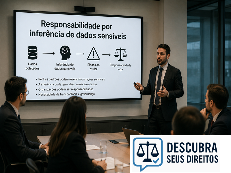 Responsabilidade por inferência de dados sensíveis — quando algoritmos revelam o que o usuário nunca informou