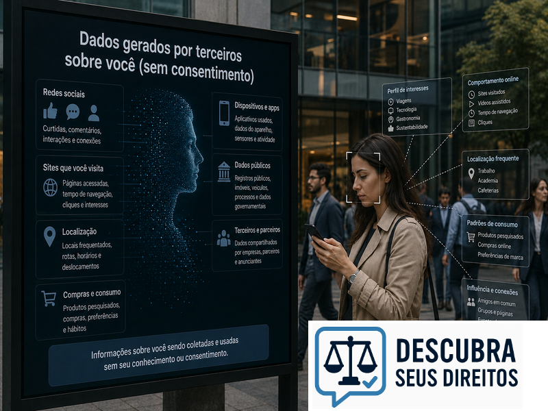 Dados gerados por terceiros sobre você (sem consentimento) — os limites do tratamento indireto de informações pessoais