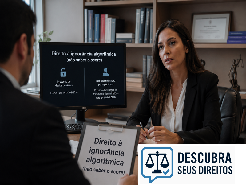 Direito à ignorância algorítmica (não saber o score) — limites ao dever de transparência e o direito de não ser informado
