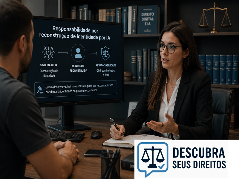 Responsabilidade por reconstrução de identidade por IA — quando dados fragmentados permitem reidentificação do titular