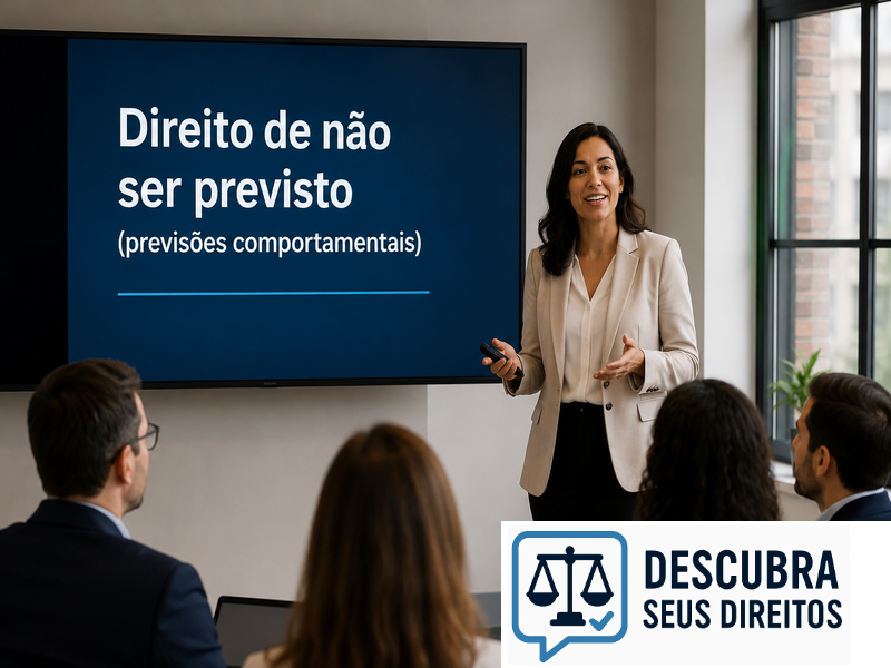 Direito de não ser previsto (previsões comportamentais) — limites ao uso de dados para antecipar condutas humanas