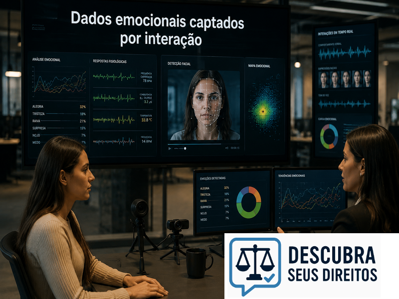 Dados emocionais captados por interação — quando sistemas identificam sentimentos a partir do comportamento digital