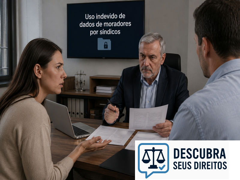 Uso indevido de dados de moradores por síndicos — limites na gestão de informações em condomínios