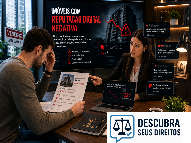 Imóveis com reputação digital negativa — impactos jurídicos da avaliação online no mercado imobiliário