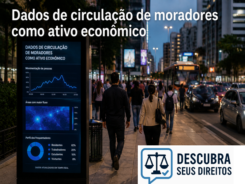 Dados de circulação de moradores como ativo econômico — limites na utilização de informações geradas em condomínios