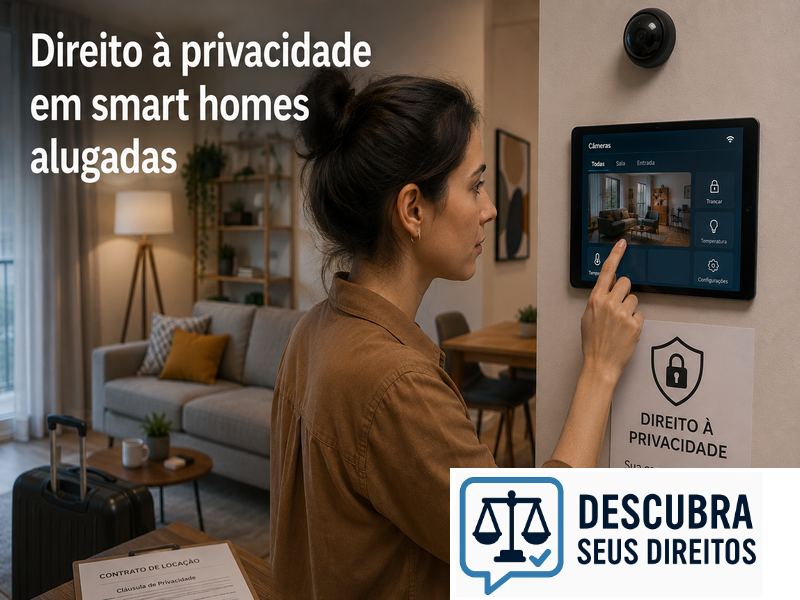 Direito à privacidade em smart homes alugadas — limites ao uso de dispositivos inteligentes em imóveis locados