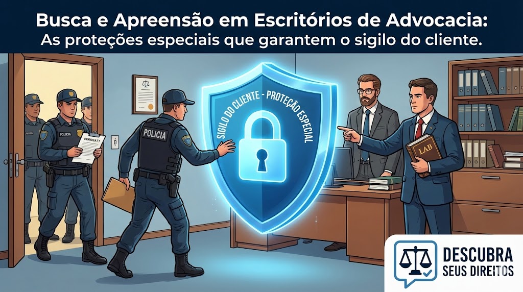 Busca e apreensão em escritórios de advocacia e sigilo profissional