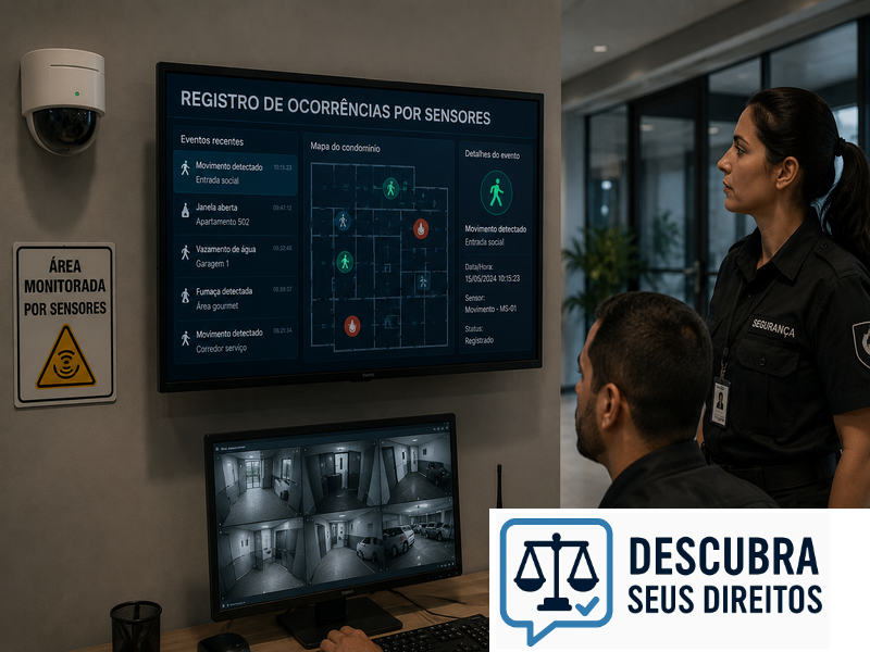 Registro de ocorrências por sensores — validade e limites no uso de dados automatizados como prova