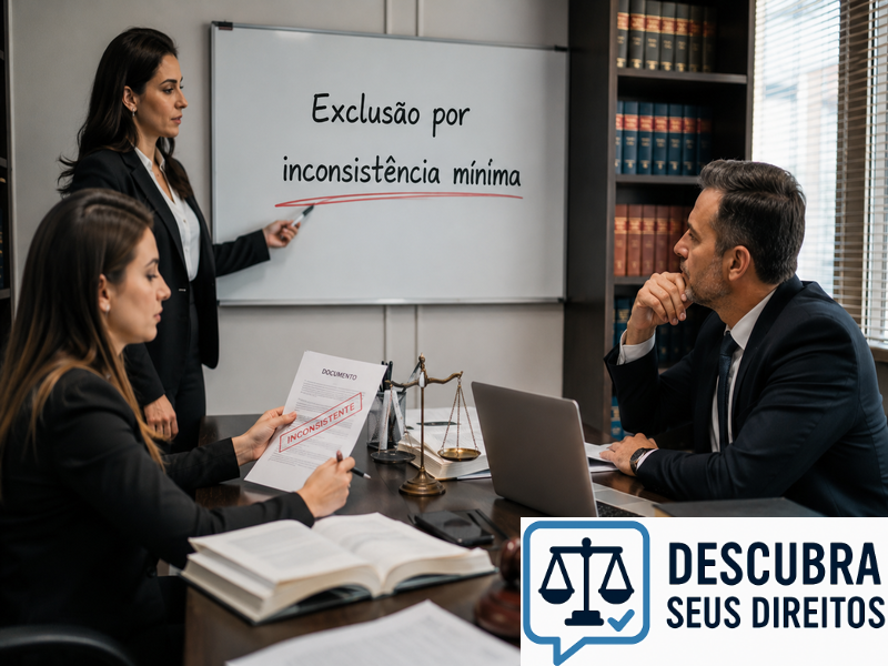 Exclusão por inconsistência mínima — quando pequenos erros cadastrais podem impedir o acesso a direitos