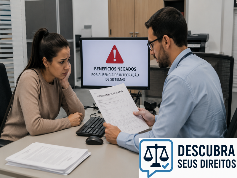 Benefícios negados por ausência de integração de sistemas — os impactos das falhas de comunicação entre bases de dados públicas