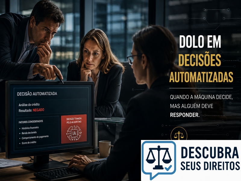Dolo em decisões automatizadas — quando a programação de sistemas pode influenciar a responsabilização jurídica