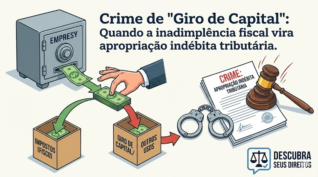 Crime de giro de capital e apropriação indébita tributária
