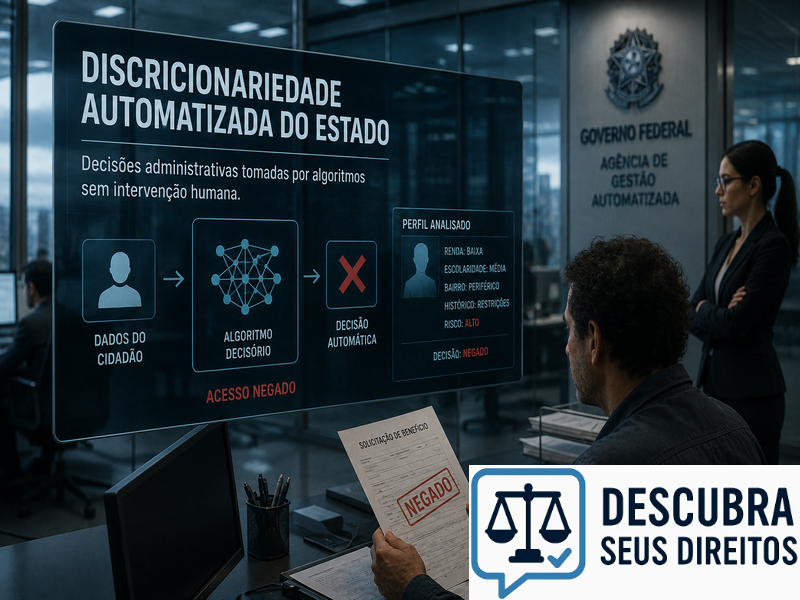 Discricionariedade automatizada do Estado — quando algoritmos passam a influenciar decisões da Administração Pública