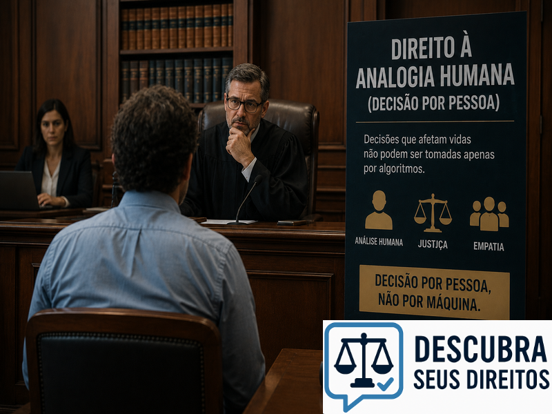 Direito à analogia humana (decisão por pessoa)