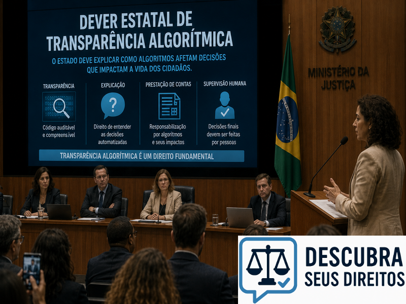 Dever estatal de transparência algorítmica — por que o Poder Público deve explicar como funcionam os sistemas automatizados que afetam os cidadãos