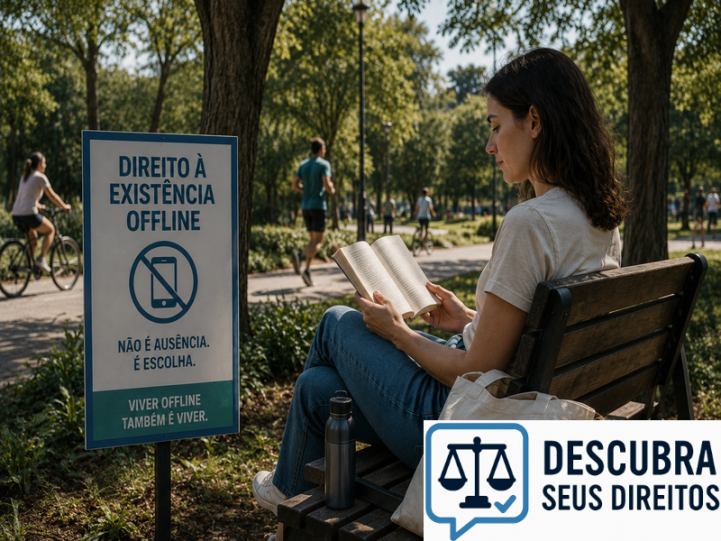 Direito à existência offline — quando a desconexão também integra a proteção dos direitos fundamentais