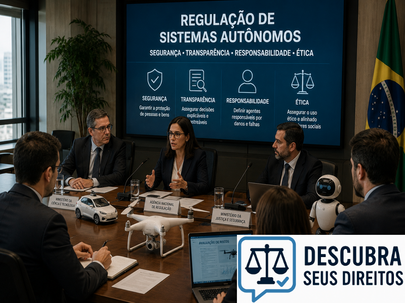 Regulação de sistemas autônomos — por que a inteligência artificial exige novas regras para garantir segurança e responsabilidade