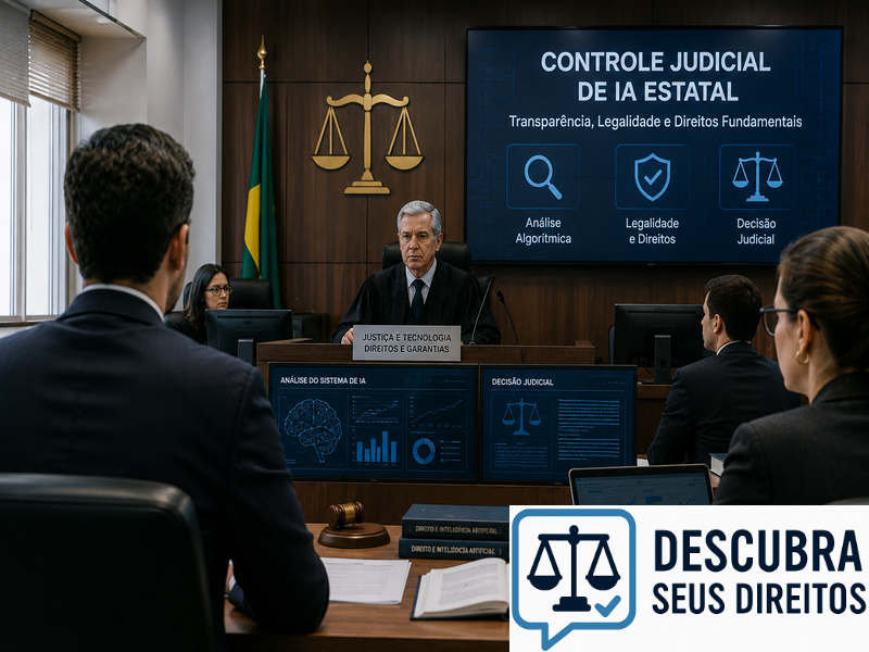 Controle judicial da IA estatal — quando o uso de inteligência artificial pelo Poder Público pode ser revisado pelo Judiciário