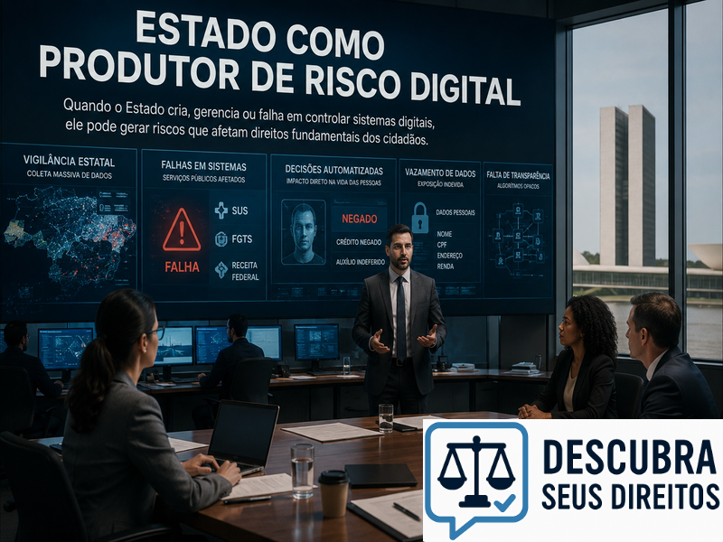 Estado como produtor de risco digital — quando a atuação estatal pode ampliar vulnerabilidades tecnológicas