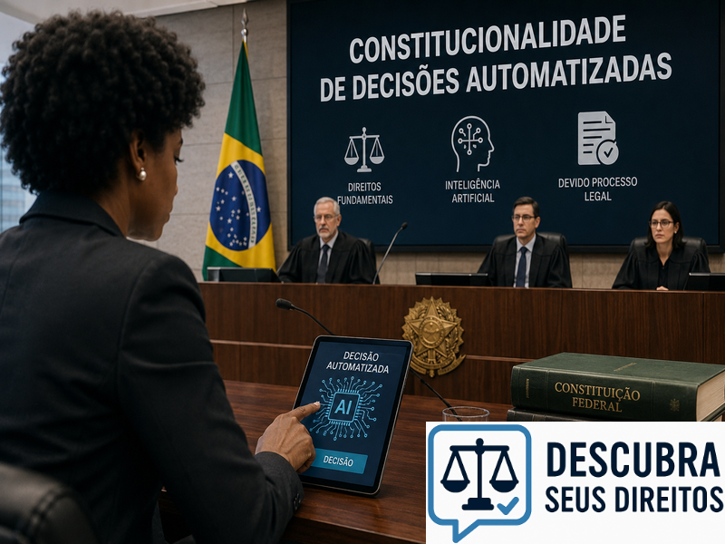 Constitucionalidade de decisões automatizadas — quais são os limites do uso da inteligência artificial pelo Estado e pela iniciativa privada