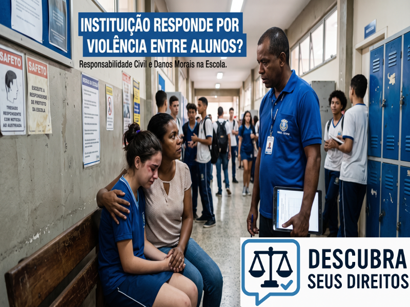 Instituição de ensino responde por violência entre alunos? — Entenda quando a escola ou faculdade pode ser responsabilizada