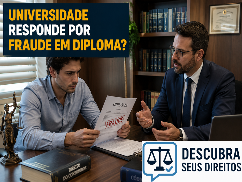 Universidade responde por fraude em diploma? — Entenda quando a instituição pode ser responsabilizada