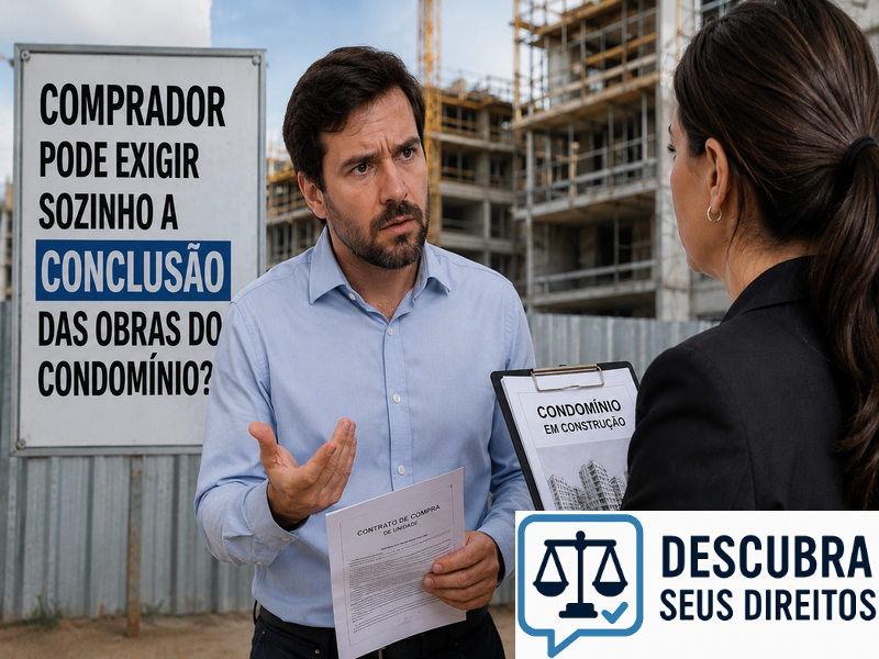 Comprador pode exigir sozinho a conclusão das obras do condomínio? — STJ decide que sim