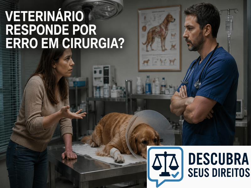 Veterinário responde por erro em cirurgia? — Entenda quando pode haver responsabilidade pelos danos causados ao animal