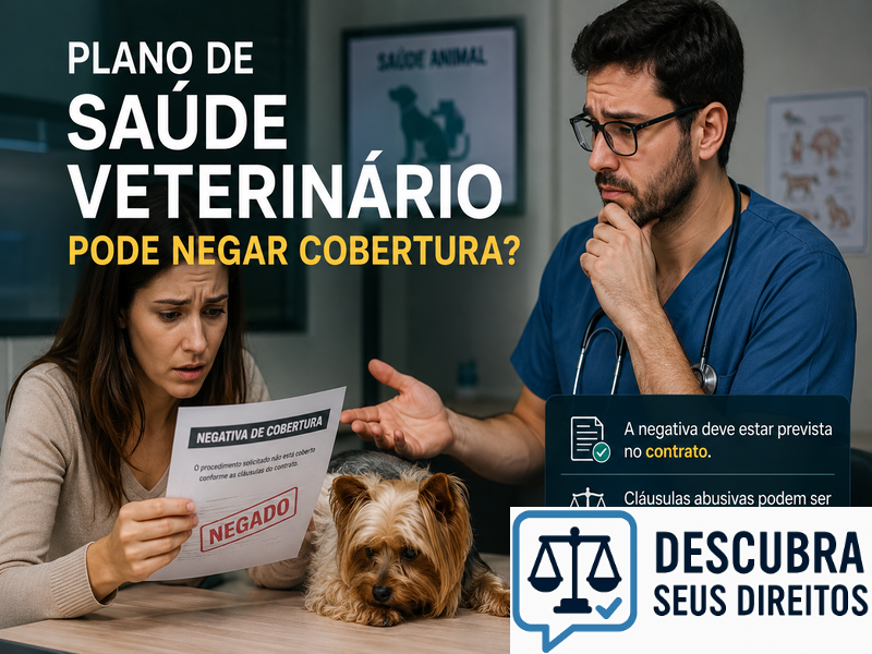 Plano de saúde veterinário pode negar cobertura? — Entenda quando a recusa pode ser válida e quais são os direitos do tutor