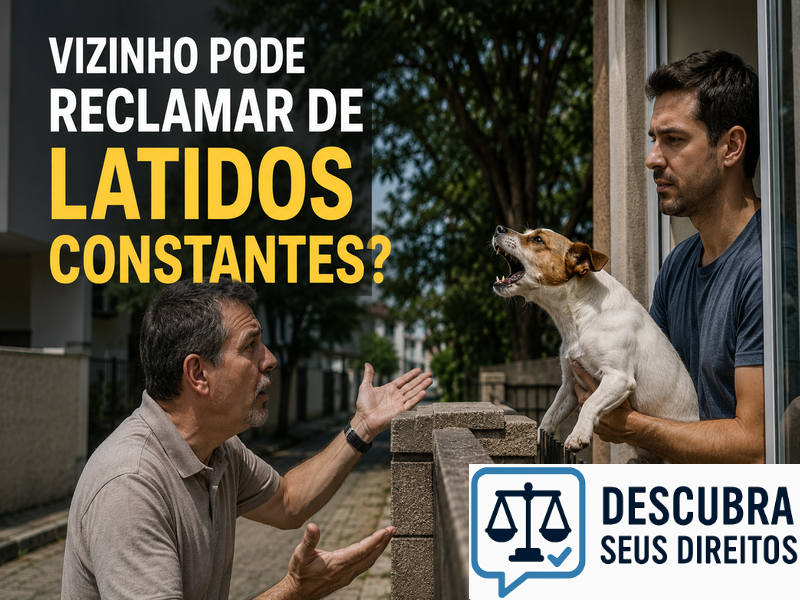 Vizinho pode reclamar de latidos constantes? — Entenda quando o excesso de barulho pode gerar consequências jurídicas