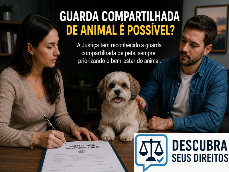 Guarda compartilhada de animal é possível? — Entenda quando a divisão dos cuidados pode ser reconhecida