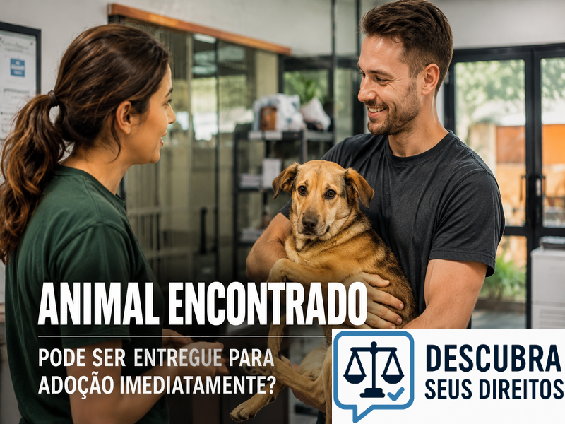 Animal encontrado pode ser entregue para adoção imediatamente? — Entenda quais cuidados devem ser observados antes da adoção