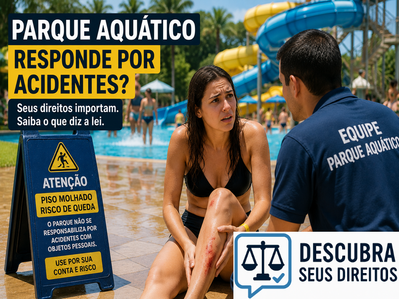 Parque aquático responde por acidentes? — Entenda quando o estabelecimento pode ser responsabilizado por danos aos visitantes