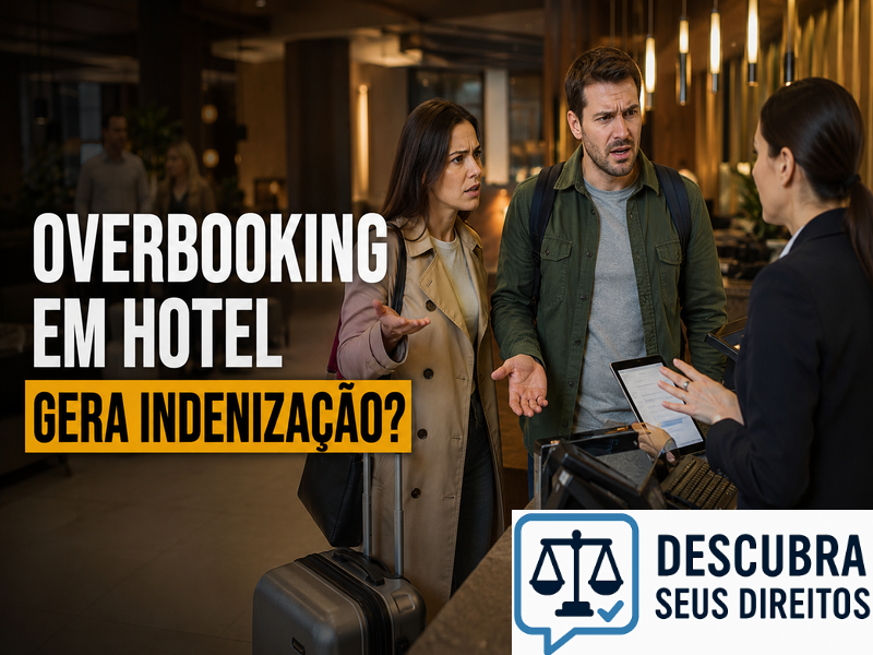 Overbooking em hotel gera indenização? — Entenda quando a recusa de hospedagem pode gerar direito à reparação