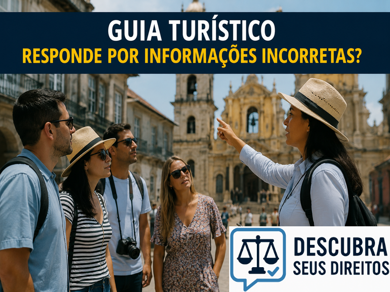 Guia turístico responde por informações incorretas? — Entenda quando erros na orientação podem gerar responsabilidade
