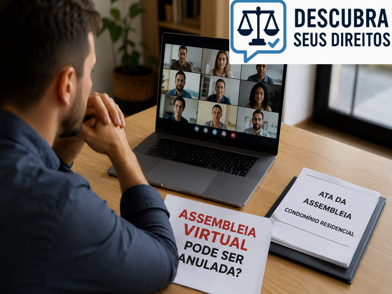 Assembleia virtual pode ser anulada? — Entenda quando a reunião pode ser invalidada e quais são os direitos dos participantes